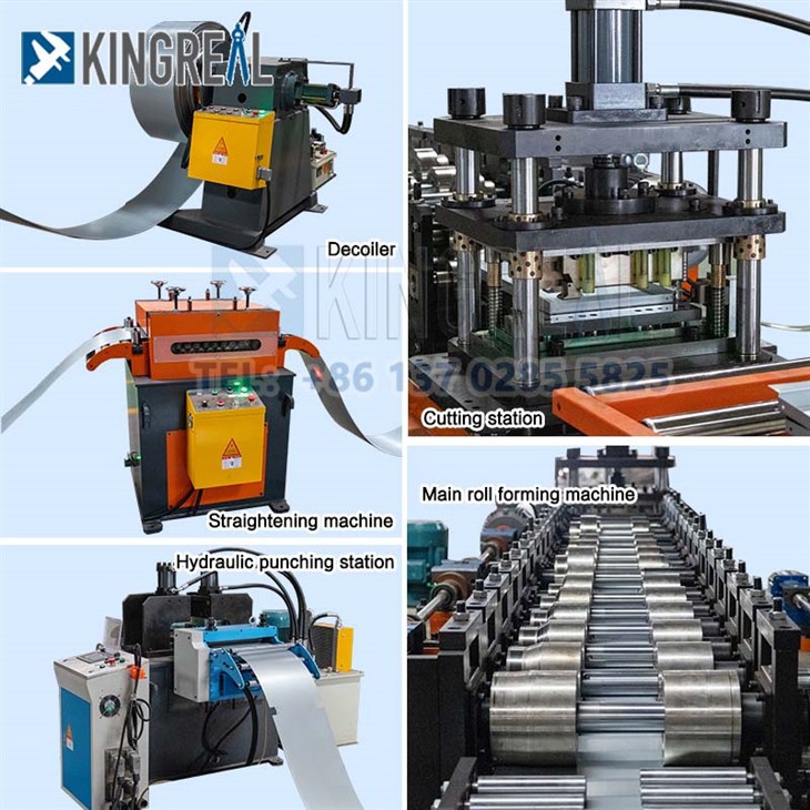 3-metal cladding panel forming machine